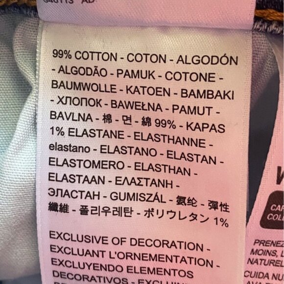 Levis 70'S High Rise Flare Jeans Woman 29x32 Medium Wash Western Festival Casual - Picture 14 of 16